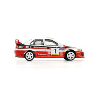 64B0409 BMC 1/64 三菱ランサー EVO V Group A  1998年 カタルーニャラリー 3位   #1