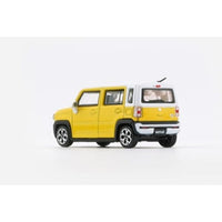 64B0389 BMC 1/64 スズキ ハスラー 2019 アクティブイエロー/ホワイトトップ RHD