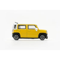 64B0389 BMC 1/64 スズキ ハスラー 2019 アクティブイエロー/ホワイトトップ RHD