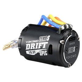 YM-S105DBA ZERO Sブラシレスモーター10.5T センサー付(ブラック)