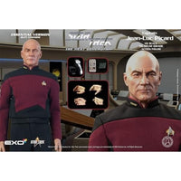 EXO-01-019-EDM EXO-6 1/6 ハイパーリアリスティックアクションフィギュア 新スター・トレック リュック・ピカード艦長 艦隊ユニフォーム(ベーシックバージョ