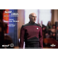 EXO-01-019-EDM EXO-6 1/6 ハイパーリアリスティックアクションフィギュア 新スター・トレック リュック・ピカード艦長 艦隊ユニフォーム(ベーシックバージョ