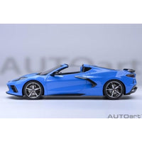 71281 1/18 シボレー コルベット (C8) スティングレイ Z51 (ブルー)
