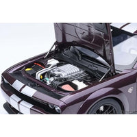 71762 1/18 ダッジ チャレンジャー SRT ジェイルブレイク 2022 (メタリック・パープル/シルバー・ストライプ <HELLRAISIN>)