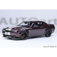 71762 1/18 ダッジ チャレンジャー SRT ジェイルブレイク 2022 (メタリック・パープル/シルバー・ストライプ <HELLRAISIN>)
