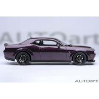 71762 1/18 ダッジ チャレンジャー SRT ジェイルブレイク 2022 (メタリック・パープル/シルバー・ストライプ <HELLRAISIN>)