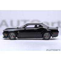 71765 1/18 ダッジ チャレンジャー SRT スーパー ストック 2023 (ブラック <PITCH BLACK>)