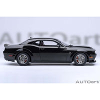 71765 1/18 ダッジ チャレンジャー SRT スーパー ストック 2023 (ブラック <PITCH BLACK>)
