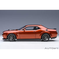 71773 1/18 ダッジ チャレンジャー R/T スキャットパック ワイドボディ 2022 (SINAMON STICK / メタリック・オレンジ)