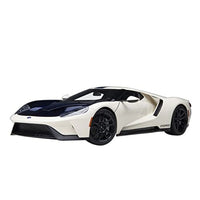 72926 1/18 フォード GT '64 プロトタイプ ヘリテージ エディション(ホワイト/ダークブルー)