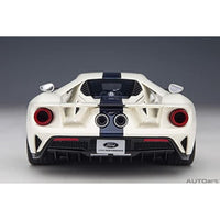 72926 1/18 フォード GT '64 プロトタイプ ヘリテージ エディション(ホワイト/ダークブルー)