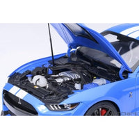 73094 1/18 フォード マスタング シェルビー GT500 (ブルー/ホワイト・ストライプ)