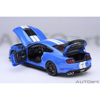 73094 1/18 フォード マスタング シェルビー GT500 (ブルー/ホワイト・ストライプ)
