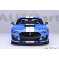 73094 1/18 フォード マスタング シェルビー GT500 (ブルー/ホワイト・ストライプ)
