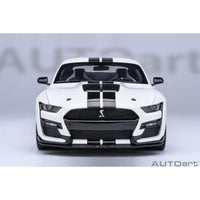 73095 1/18 フォード マスタング シェルビー GT500 (ホワイト/ブラック・ストライプ)