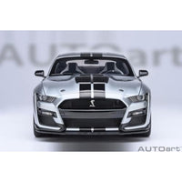 73096 1/18 フォード マスタング シェルビー GT500 (シルバー/ブラック・ストライプ)