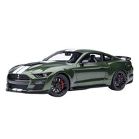 73097 1/18 フォード マスタング シェルビー GT500 (グリーン/ホワイト・ストライプ)