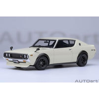 77467 1/18 日産 スカイライン 2000GT-R (KPGC110) チューンド・バージョン (ホワイト)