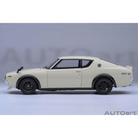 77467 1/18 日産 スカイライン 2000GT-R (KPGC110) チューンド・バージョン (ホワイト)