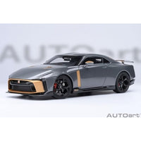 77510 1/18 NISSAN GT-R50 by ITALDESIGN (グレー/ゴールド)