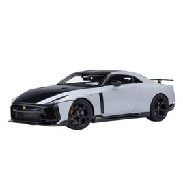 77511 1/18 NISSAN GT-R50 by ITALDESIGN (メタリック・ホワイト/ブラック)