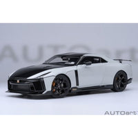 77511 1/18 NISSAN GT-R50 by ITALDESIGN (メタリック・ホワイト/ブラック)