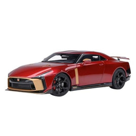 77514 1/18 NISSAN GT-R50 by ITALDESIGN (メタリック・レッド/ゴールド)