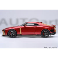77514 1/18 NISSAN GT-R50 by ITALDESIGN (メタリック・レッド/ゴールド)