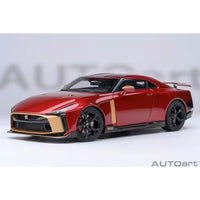 77514 1/18 NISSAN GT-R50 by ITALDESIGN (メタリック・レッド/ゴールド)