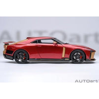 77514 1/18 NISSAN GT-R50 by ITALDESIGN (メタリック・レッド/ゴールド)