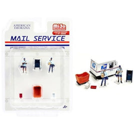 AD-76491MJ ターマックワークス 1/64 Figure Set - Mail Service