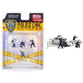 AD-76493MJ ターマックワークス 1/64 Figure Set - Police Line