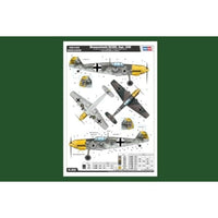 81809 HOBBY BOSS 1/18 メッサーシュミット Bf109E `アドルフ・ガーランド`