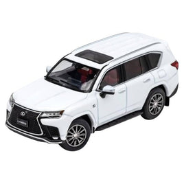 KS039-248 GCD64 1/64 Lexus LX600 F SPORT - (LHD) White