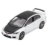 LL-021-90 DIE CAST TEAM 1/64 Honda Civic Type-R FD2  ホワイト/ブラックボンネット&ルーフ