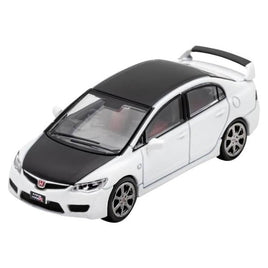 LL-021-90 DIE CAST TEAM 1/64 Honda Civic Type-R FD2  ホワイト/ブラックボンネット&ルーフ