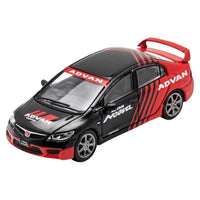 LL-021-91 DIE CAST TEAM 1/64 Honda Civic Type-R FD2  ADVAN