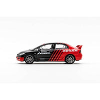 LL-021-91 DIE CAST TEAM 1/64 Honda Civic Type-R FD2  ADVAN