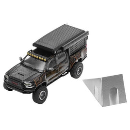 KS076-531 GCD 1/64 トヨタ TACOMA TRD Pro 2022 (キャンパーバン) ブラック/アート