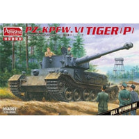 AMH35A061 アミュージングホビー  1/35 ドイツ重戦車 ティーガー(P) 試作車 フルインテリア