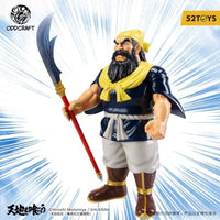 52TOYS ODDCRAFTシリーズ 天地を喰らう 関羽雲長 ソフビフィギュア