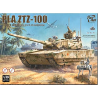 BN001 ボーダーモデル 1/35 中国 PLA ZTZ-100 主力戦車w/ZRY222