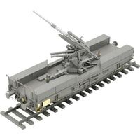 BT044 ボーダーモデル 1/35 ドイツ 88mm砲 Flak36 w/SSys平貨車