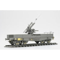 BT044 ボーダーモデル 1/35 ドイツ 88mm砲 Flak36 w/SSys平貨車