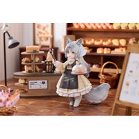 RIBOSE DLCシリーズ ティータイム キャッツ シーン にゃん町「パン屋」店員にゃん ノンスケールフィギュア