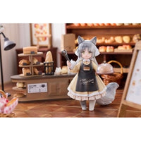 RIBOSE DLCシリーズ ティータイム キャッツ シーン にゃん町「パン屋」店員にゃん ノンスケールフィギュア