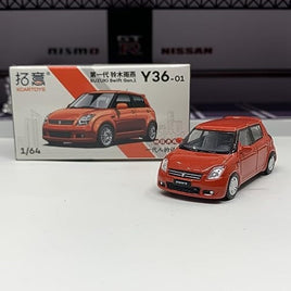Y36-01 拓意XCARTOYS 1/64 初代スズキ スイフト レッド