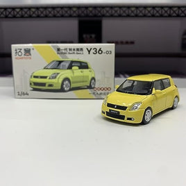 Y36-03 拓意XCARTOYS 1/64 初代スズキ スイフト マジックイエロー