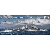 VEEV57012 ヴィー・ホビー 1/700 米海軍 軽巡洋艦 サンディエゴ  CL-53 1944年 「通常版」