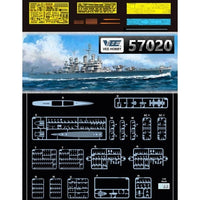 VEEE57020 ヴィー・ホビー 1/700 米海軍 軽巡洋艦 クリーブランド CL-55 1945年 「デラックス版」